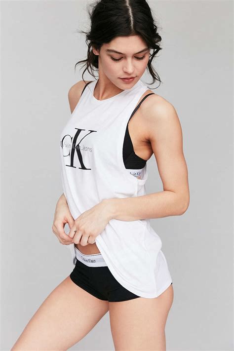 calvin klein tops women's.